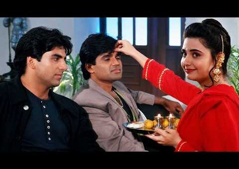 दो भाइयों ने मनाया बहन के साथ आखिरी रक्षाबंधन : Hindi Movie Scene | Akshay Kumar | Suniel Shetty