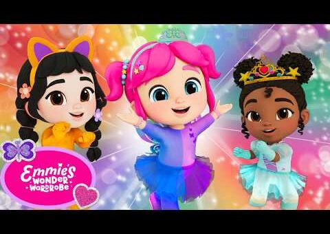 Rainbow School Dance Party + School Picture Day Makeover | Back To School! | Emmie’s Wonder Wardrobe
