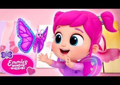 Be Brave Emmie! Fly Like A Butterfly! 🦋 | Emmie’s Wonder Wardrobe by Little Angel