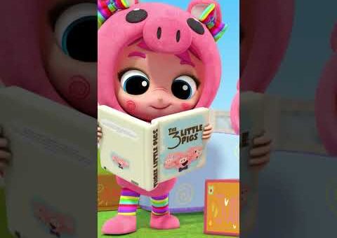 Pretty PINK Piggies! 🐷 Emmie’s Wonder Wardrobe Girly Nursery Rhymes #kids #shorts