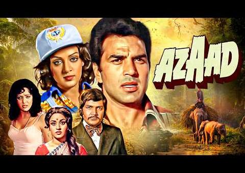 आज़ाद (1978) Azaad Full Hindi Movie 4K | Dharmendra | Hema Malini | Bollywood Movie