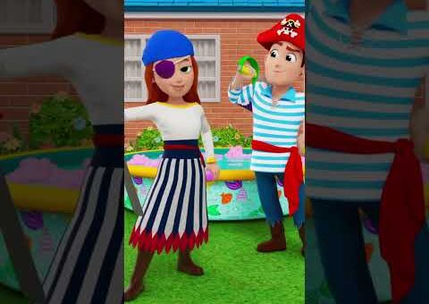 A MUDDY MUCKY Mermaid?! 🤢 Adventures Of Emmie The Pirate For Kids #kids #shorts