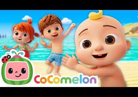 Clap Along with JJ and His Siblings | Beach Boom-Clap | CoComelon Nursery Rhymes & Kids Songs