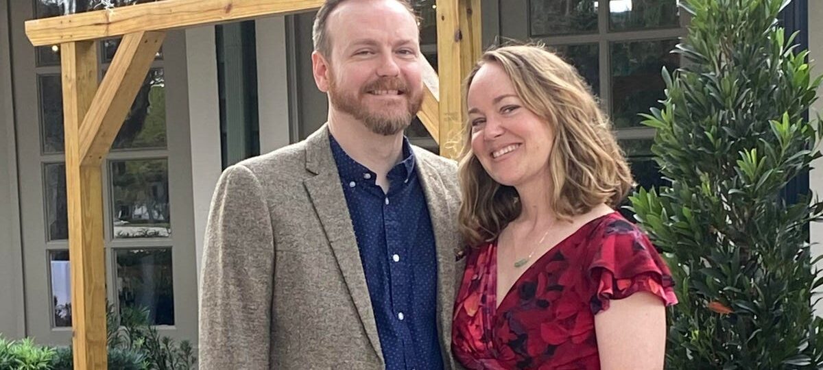 My husband and I met at work. Then, I switched careers.