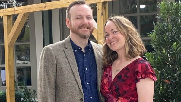 My husband and I met at work. Then, I switched careers.