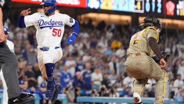 Dodgers score 5 two-out runs off Padres starter Michael King in 7-0 victory