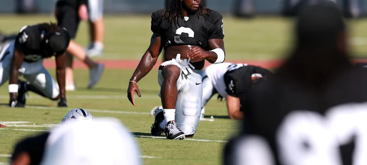Raiders injury news: Ashton Jeanty practicing Wednesday