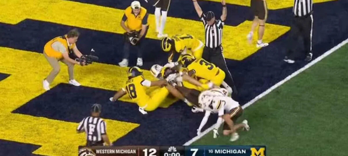 College football media flabbergasted by Michigan’s controversial Hail Mary win over WMU