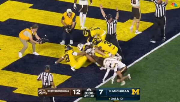 College football media flabbergasted by Michigan’s controversial Hail Mary win over WMU