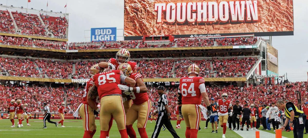 George Kittle comes back full circle in 49ers' romp over the Dolphins