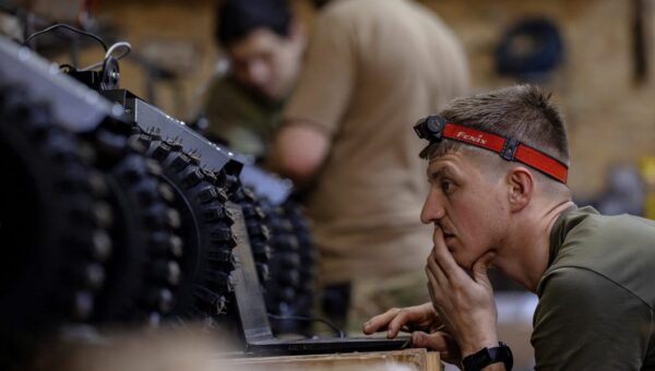 A Ukrainian commander tells us why troops attack in the day and roll out their war 'robots' at night