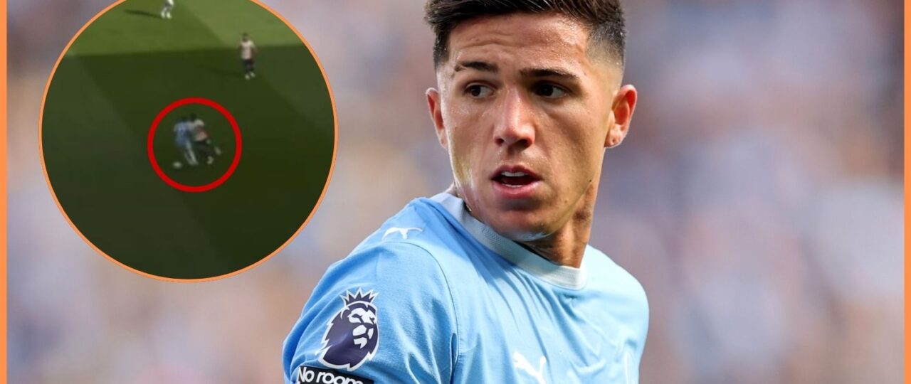 Video: Chelsea fans will be sniggering as £125m Enzo Fernandez makes awful mistake on Man City debut