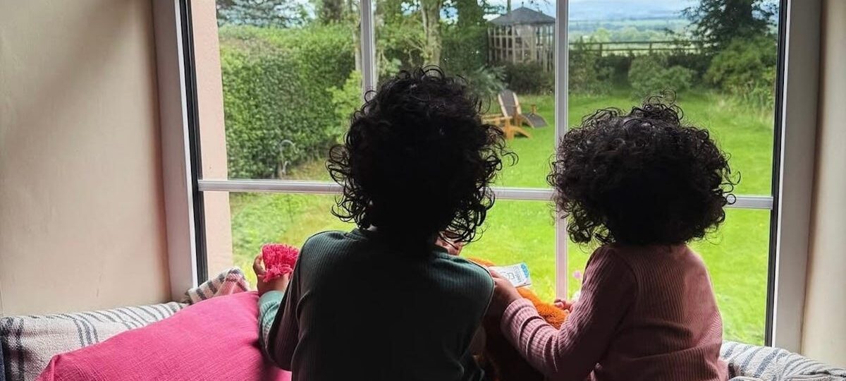 I grew up being afraid to make mistakes and show my emotions. I'm raising my children differently.