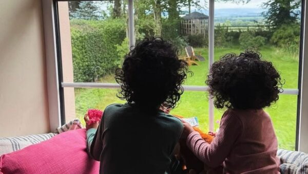 I grew up being afraid to make mistakes and show my emotions. I'm raising my children differently.