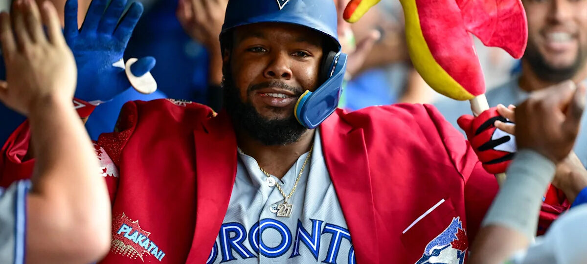 Vlad Drives In 5, Jays Beat Guardians