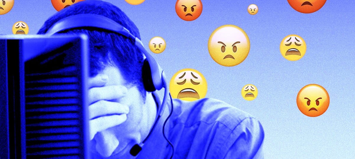 Your customer service representative would like to speak to a human