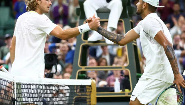 Stefanos Tsitsipas says Nick Kyrgios’s cocaine ban was ‘pretty much expected’