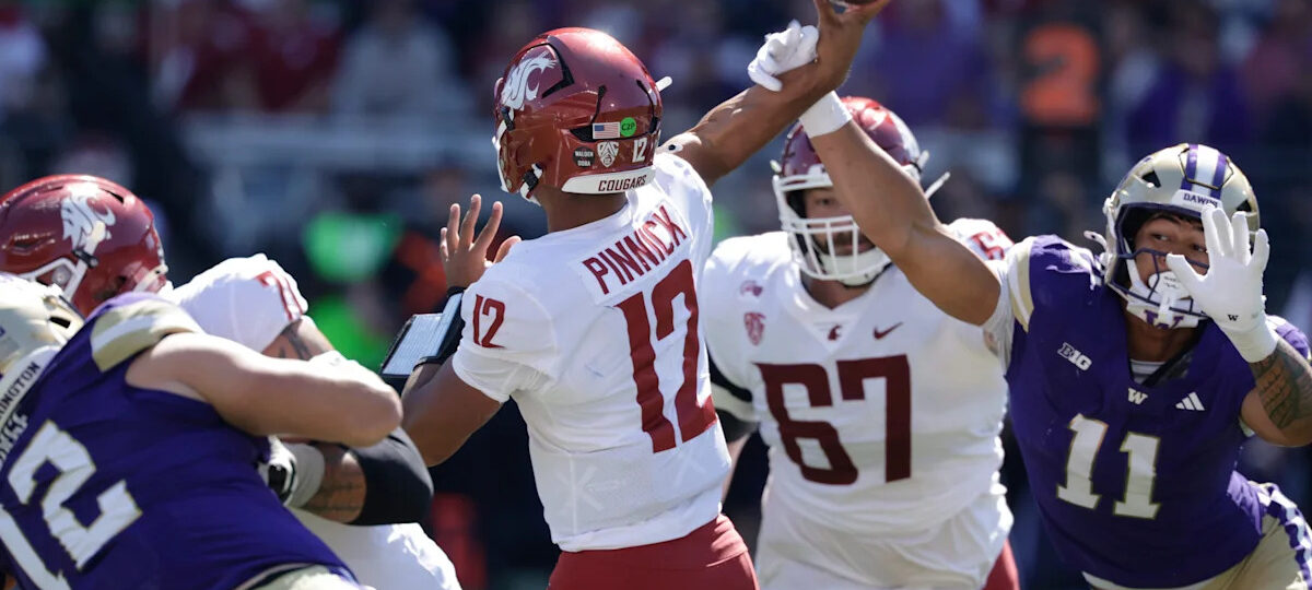 Washington football's pass rush generating pressure at a high rate