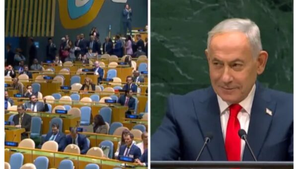 UNGA: Delegates walk out as Netanyahu takes podium