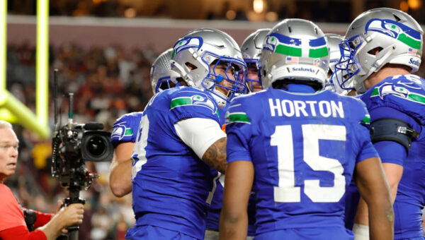 Tory Horton limited in practice Sunday