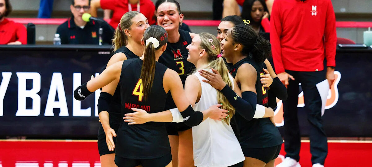 Maryland volleyball offensively outpaces East Carolina in straight set victory