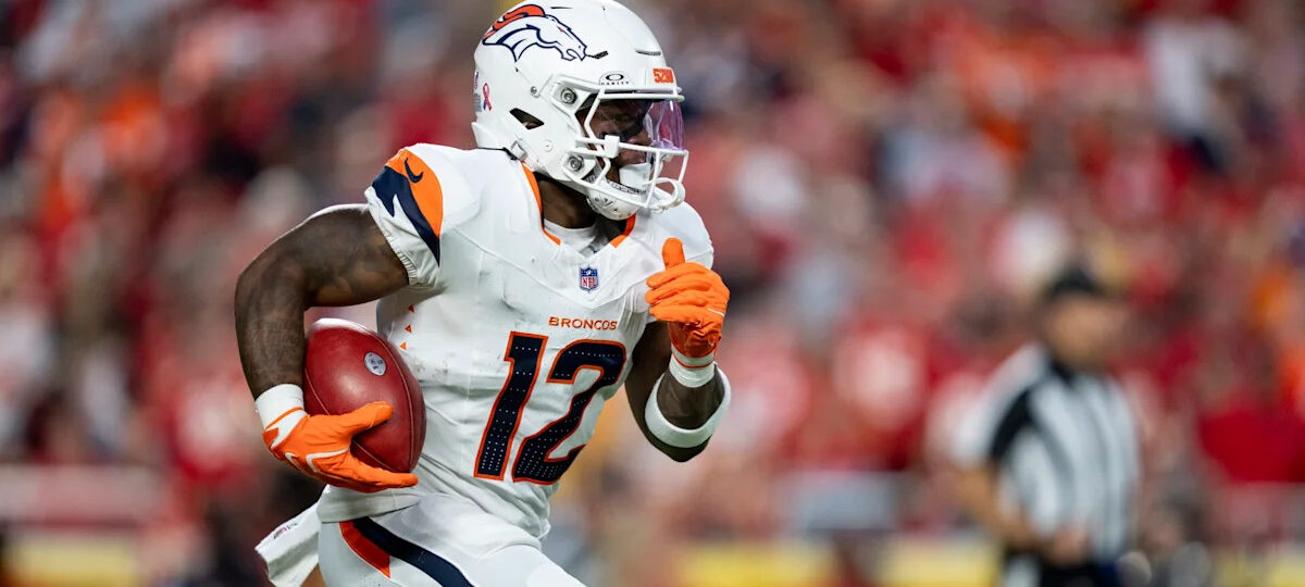 Broncos are expected to be without RJ Harvey on Sunday