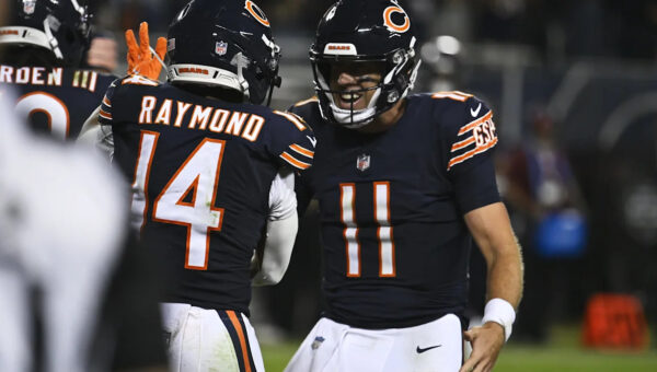 Bears QB Case Keenum has more passing TDs than Drake Maye in 2026
