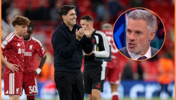 “Bit worrying” – Carragher highlights Liverpool problem but admits one player looks “a lot better”