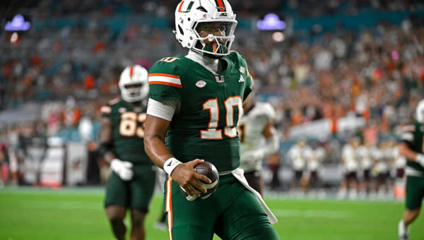 5 up, 5 down Miami Hurricanes against Central Michigan