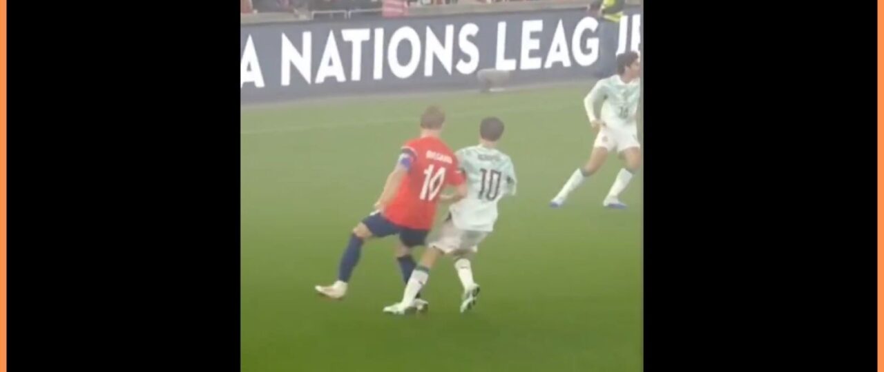(Video): Bernardo sparks new rivalry with nasty Odegaard tackle – countdown to December 9th begins