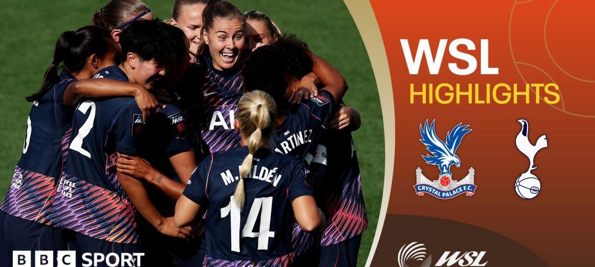 Holdt scores hat-trick as Spurs thrash 10-player Palace