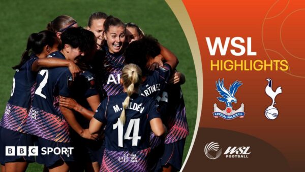 Holdt scores hat-trick as Spurs thrash 10-player Palace
