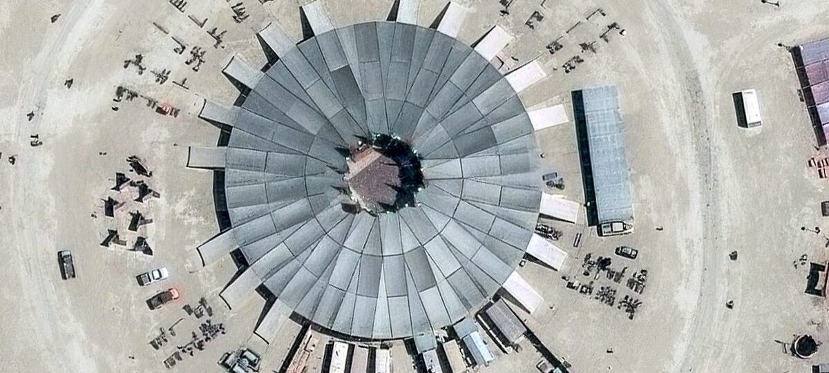Burning Man 2026: Satellite images show how the Nevada desert transforms into Black Rock City