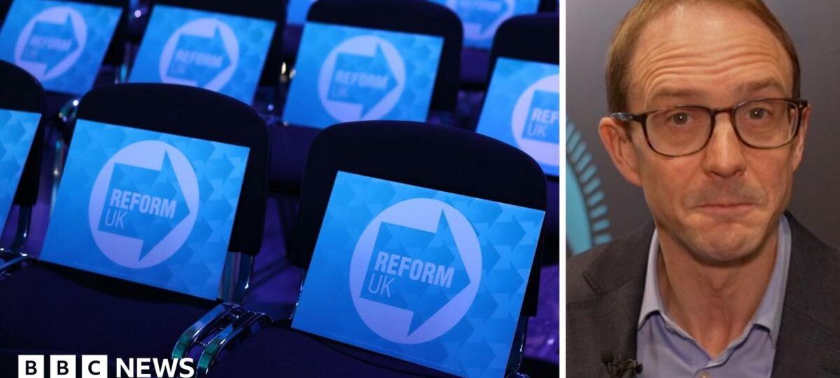 Chris Mason: 'This is not what Farage wanted today to look like'