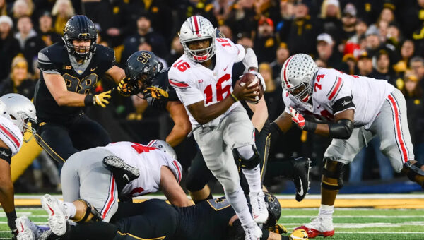 Ohio State opens as 14.5-point favorites over Iowa in Week 5