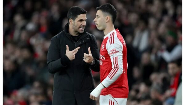 EPL: Martinelli snubs Arteta after leaving Arsenal for Al Hilal