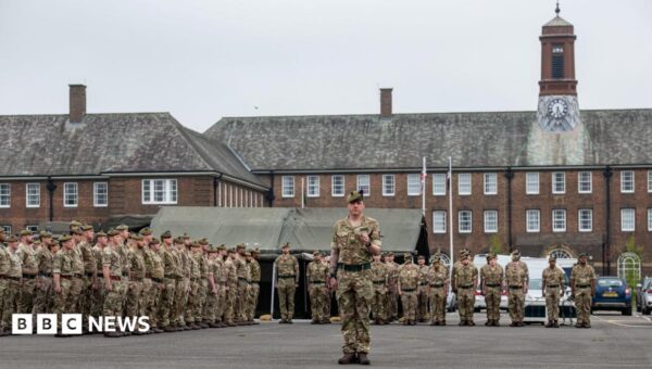 Catterick Garrison fire could burn through night, authorities say