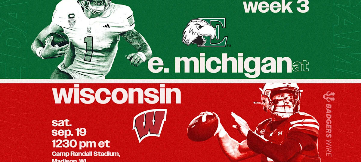 Wisconsin football vs. Eastern Michigan: Live updates, stats, score