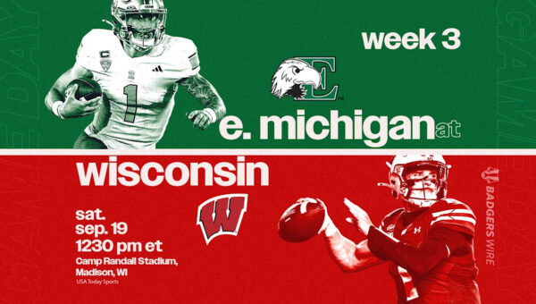 Wisconsin football vs. Eastern Michigan: Live updates, stats, score