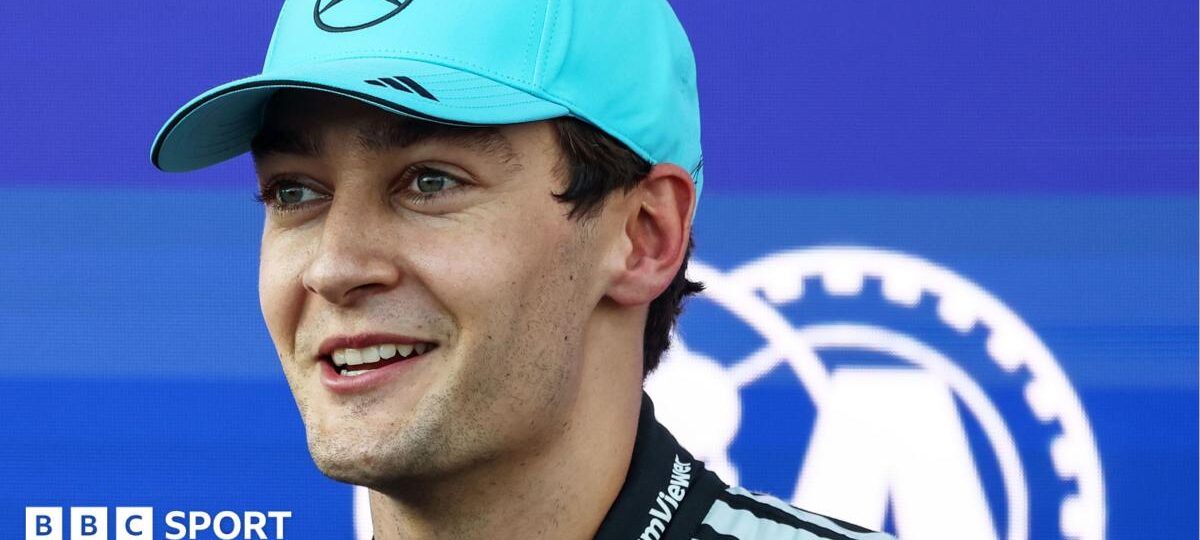 Russell takes pole in Baku as Antonelli hits wall
