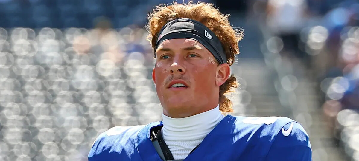Jaxson Dart injury update: Latest news on Giants QB's status in Week 2 game