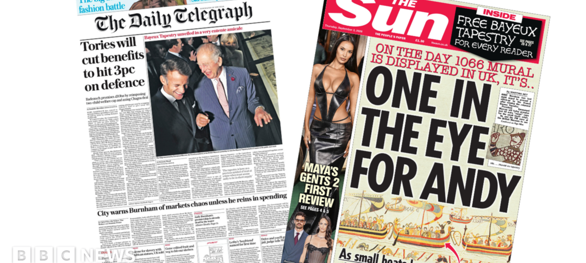 The Papers: 'City warns Burnham' and 'One in the eye'