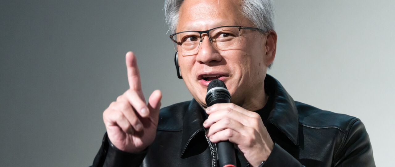 Jensen Huang took a call from Trump, and showed off something else, too