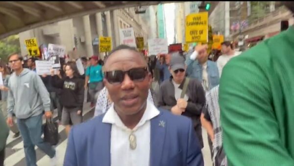 UNGA81: Sowore joins protest in New York City [VIDEO]