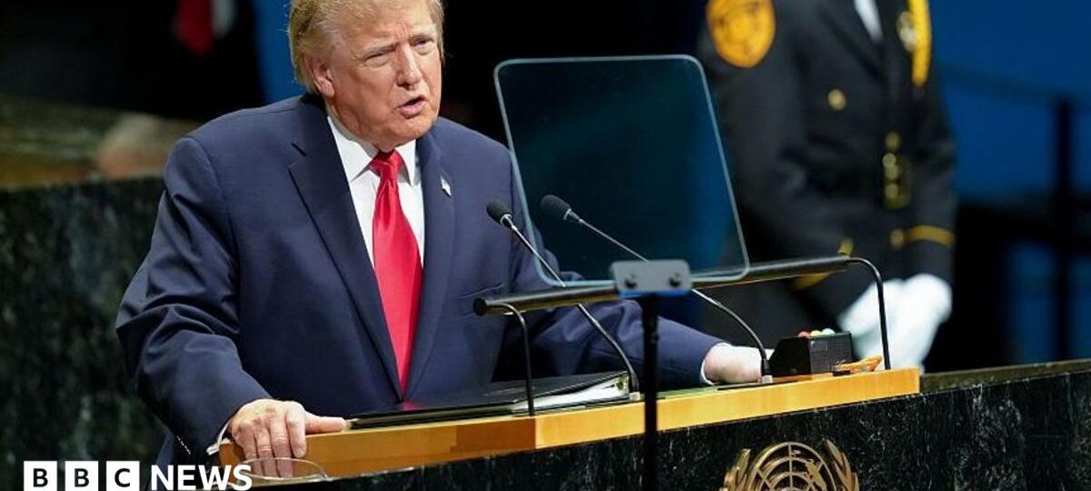 Trump threatens to 'annihilate' Iran in UN speech as officials meet on sidelines