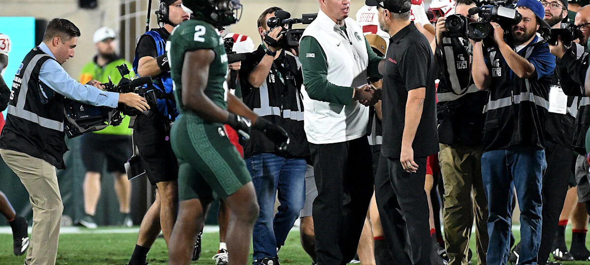 What Michigan State coach Pat Fitzgerald said after loss to Nebraska
