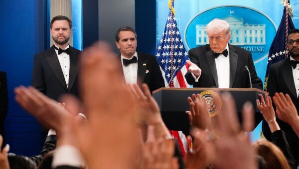Top TV networks boycott filming Trump's press conferences and other events