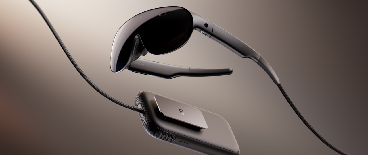 Meta is trying VR glasses (again), this time with more IMAX