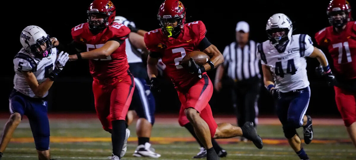 Chaparral football rolls past Tempe behind QB Trocki, RB Wilson