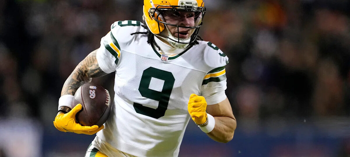 Christian Watson targeted 11 times in Week 2